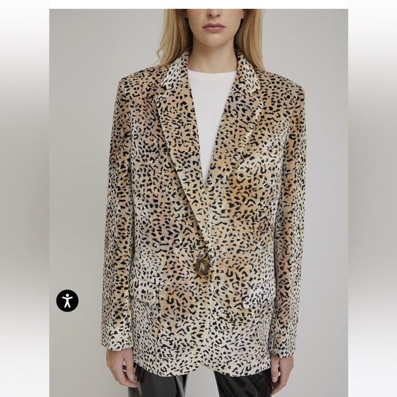 The Attico leopard blazer jacket - Picture 1 of 16